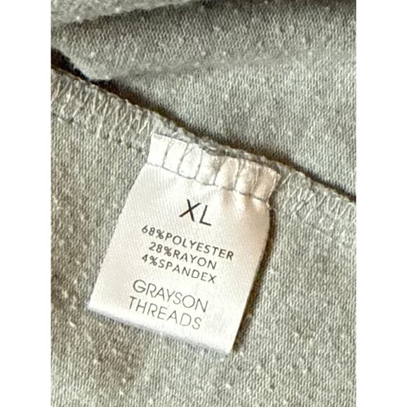 GRAYSON/THREADS Gray Woman’s Positive Affirmation Sweater Sz XL - Picture 4 of 4